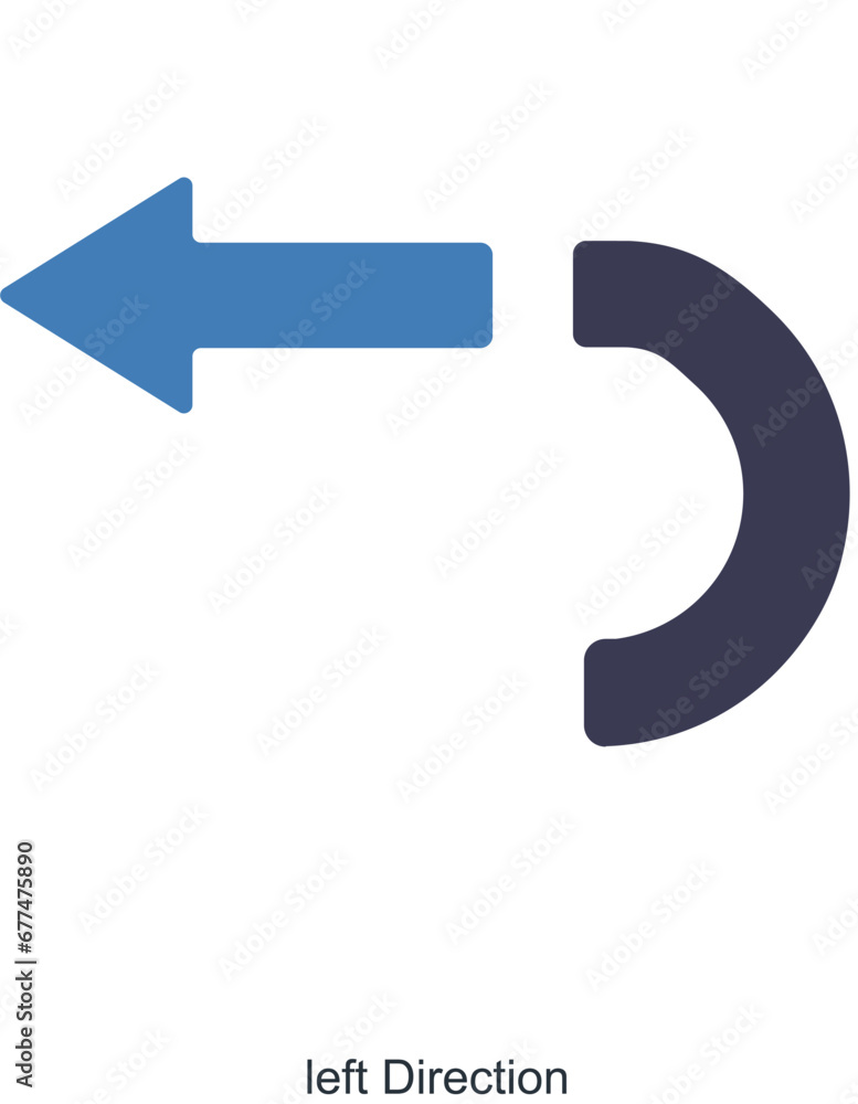 arrow and direction icon concept arrow and direction icon concept