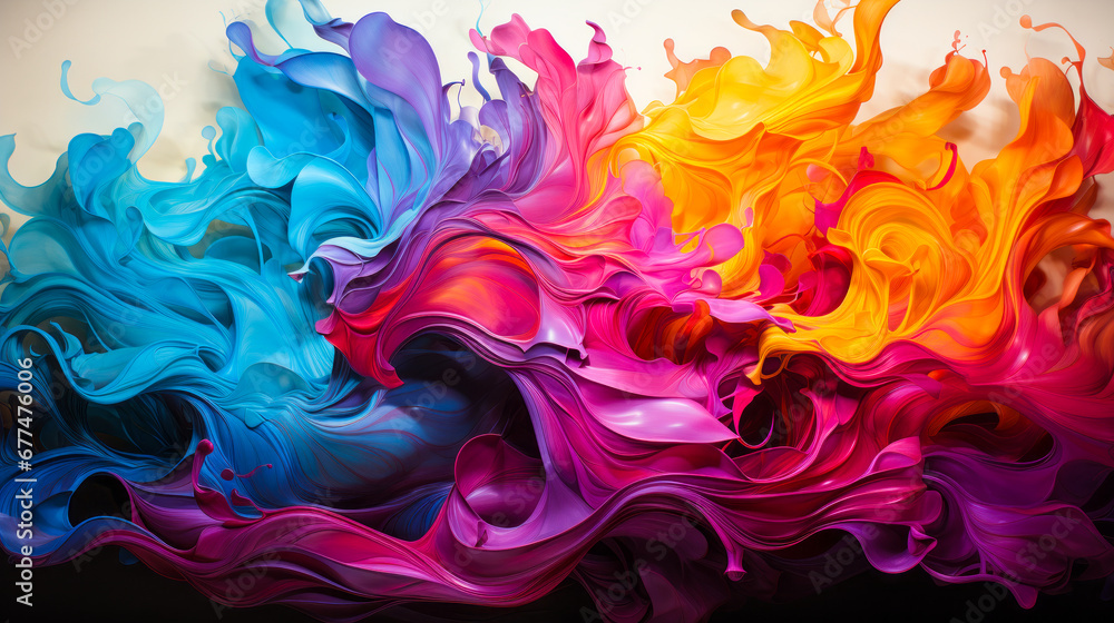Dance of the Vibrant Colors: Mesmerizing Abstract Wallpaper Dance of the Vibrant Colors: Mesmerizing Abstract Wallpaper