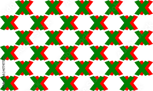 Free Download seamless pattern with colorful green and red x’mas ribbon Christmas themes on white background
 - GFXLoad