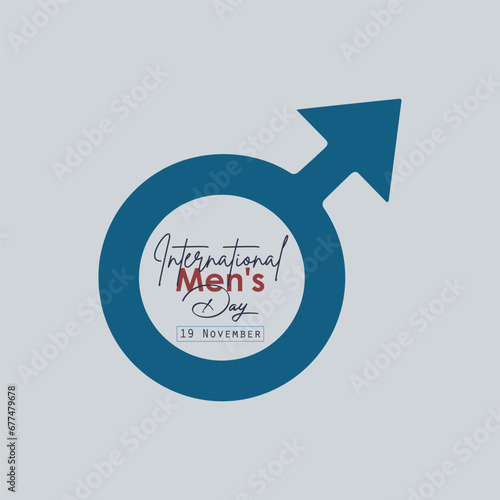 Vector International Men's Day Template