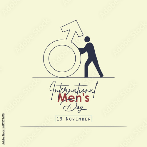 Vector International Men's Day Template