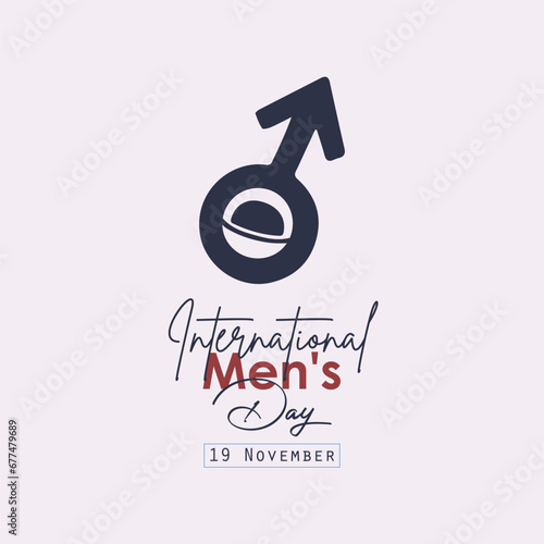 Vector International Men's Day Template