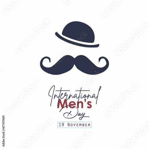 Vector International Men's Day Template
