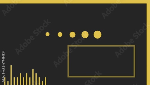 looped animation background. abstraction. 10 seconds for splash screen