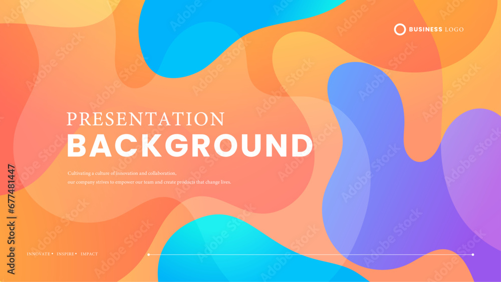 Colorful colourful vector modern and simple background with shapes
