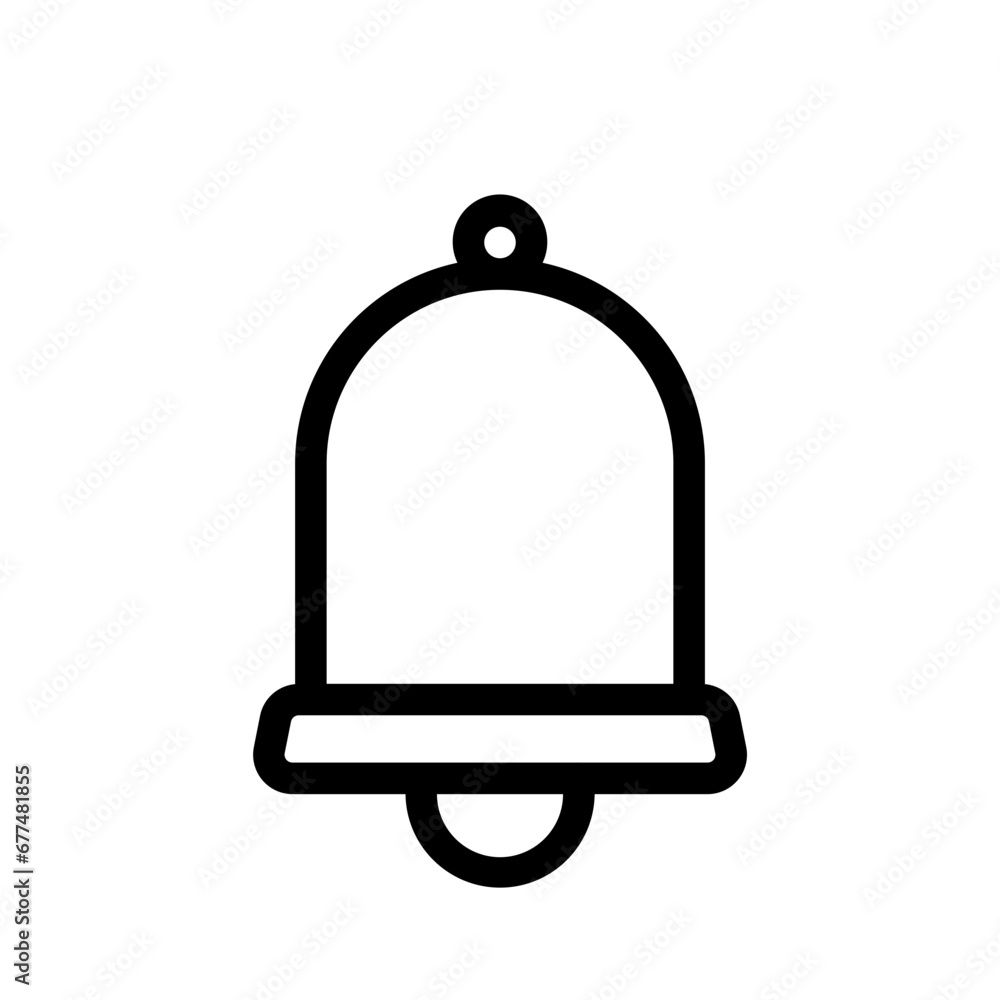 Notification digital marketing icon with black outline style. notification, message, alert, application, web, ui, smartphone. Vector Illustration Notification digital marketing icon with black outline style. notification, message, alert, application, web, ui, smartphone. Vector Illustration