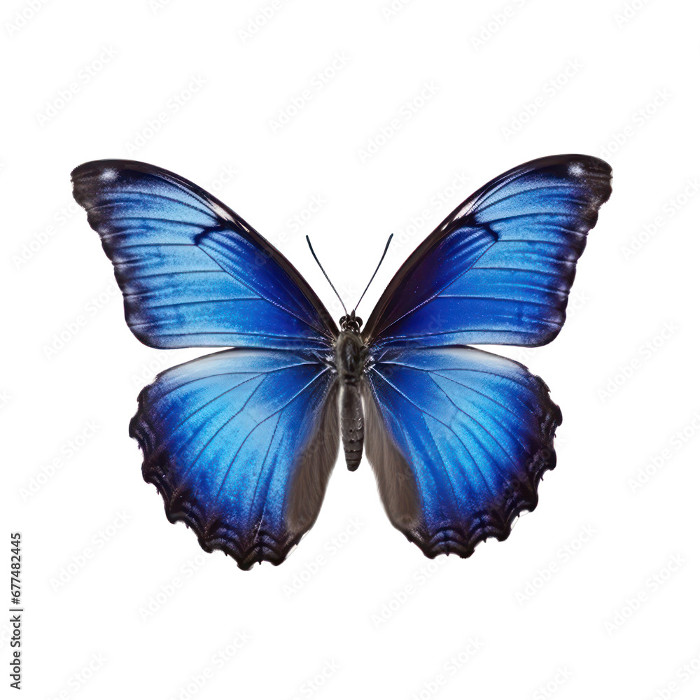 Obraz premium Butterfly isolated on white transparent background, PNG
