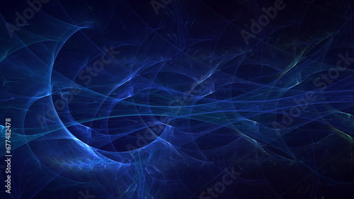 3D manual rendering abstract fantasy light fractal background