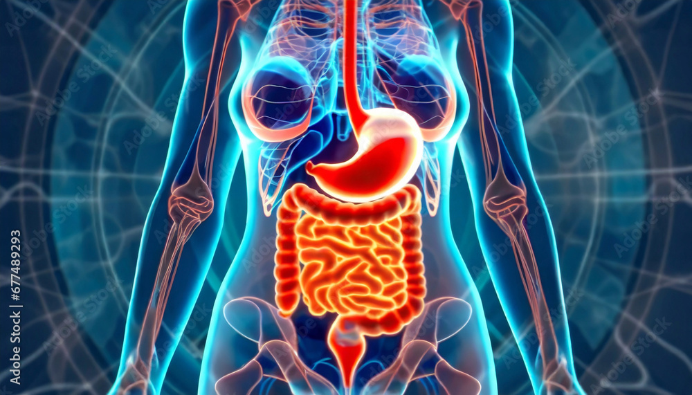 An Illustrative Exploration of Digestive Anatomy, A Visual Guide to the