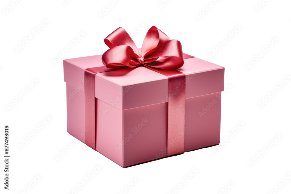 A Gift box with ribbon isolated on transparent background. A Gift box with ribbon isolated on transparent background.