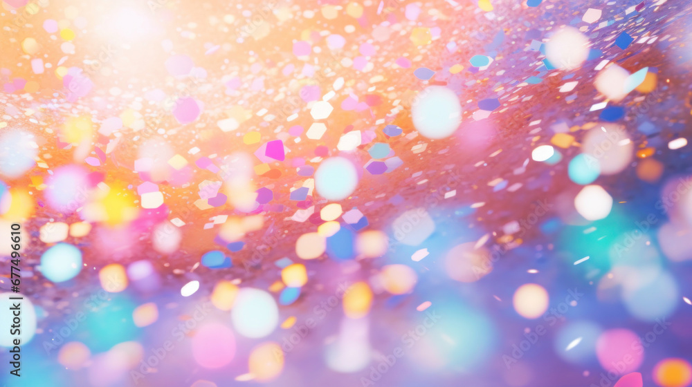 Colorful confetti Colorful confetti