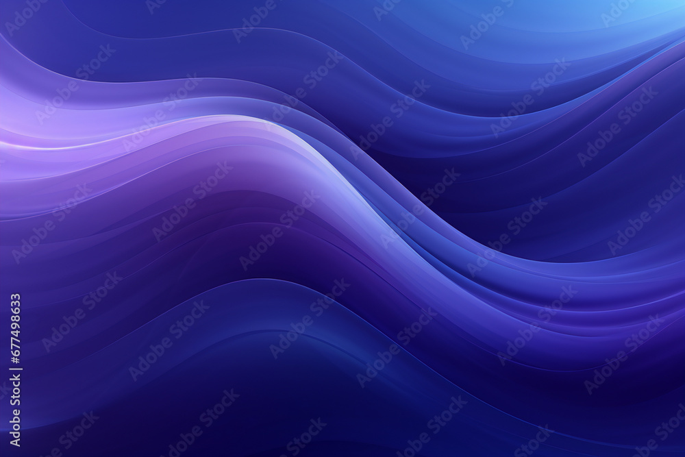 Purple cool wave background material, Generative AI Purple cool wave background material, Generative AI