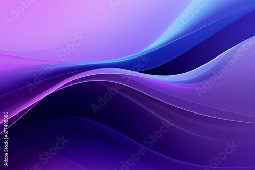 Purple cool wave background material, Generative AI 