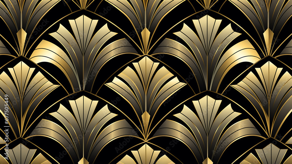 golden luxury black abstract