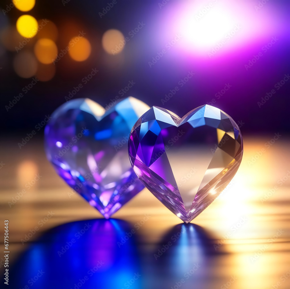 two hearts of stone, Valentine's Day, February 14. artificial intelligence generator, AI, neural network image. background for the design. two hearts of stone, Valentine's Day, February 14. artificial intelligence generator, AI, neural network image. background for the design.