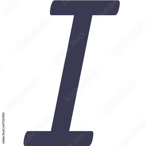 italic
