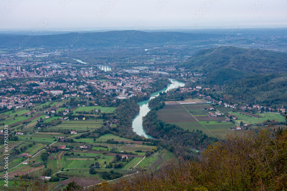 Gorizia e il fiume Isonzo