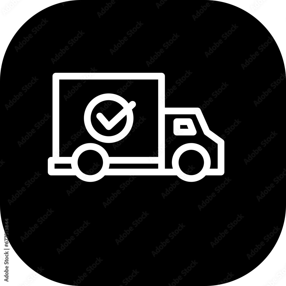 Services delivery services icon with black filled outline style. service, business, customer, support, call, help, operator. Vector illustration Services delivery services icon with black filled outline style. service, business, customer, support, call, help, operator. Vector illustration
