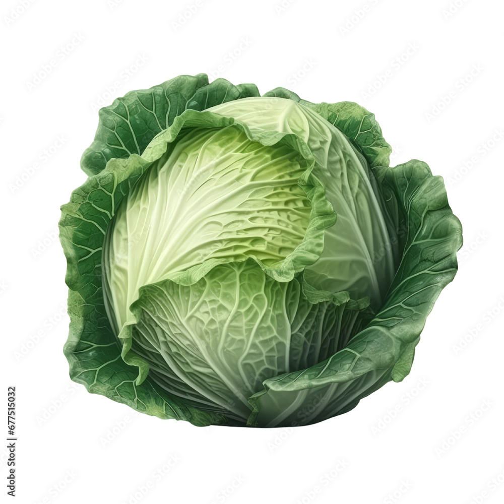 Obraz premium Cabbage, Generative AI