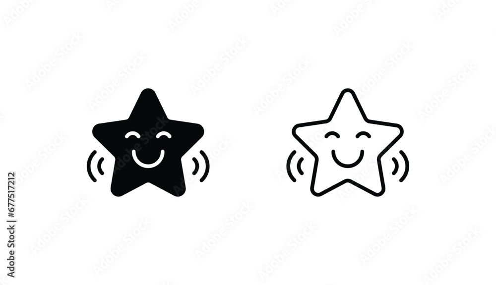 Satisfaction icon design with white background stock illustration Satisfaction icon design with white background stock illustration