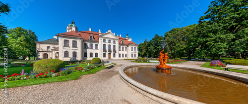 Zamoyski Palace in Kozlowka, Lublin Voivodeship, Poland