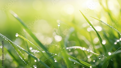 environment summer foliage field close illustration growth dew, grass nature, color plant environment summer foliage field close