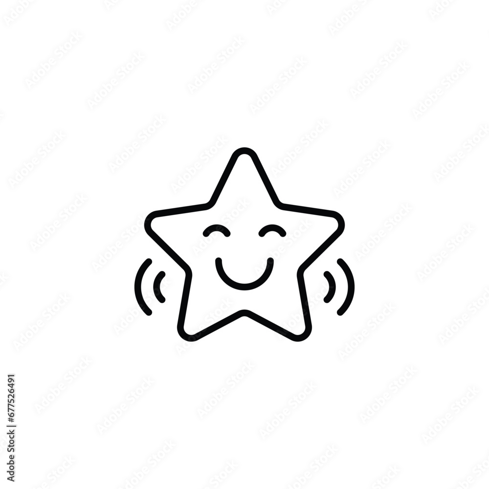 Satisfaction icon design with white background stock illustration Satisfaction icon design with white background stock illustration