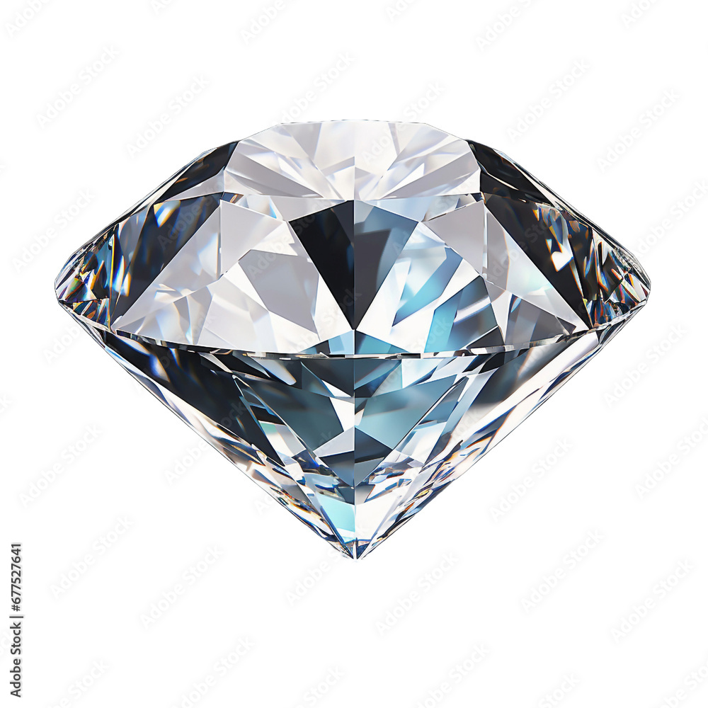 Beautiful diamond isolated on transparent background Beautiful diamond isolated on transparent background