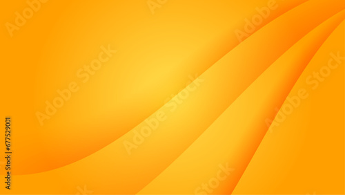 Yellow abstract background with shapes