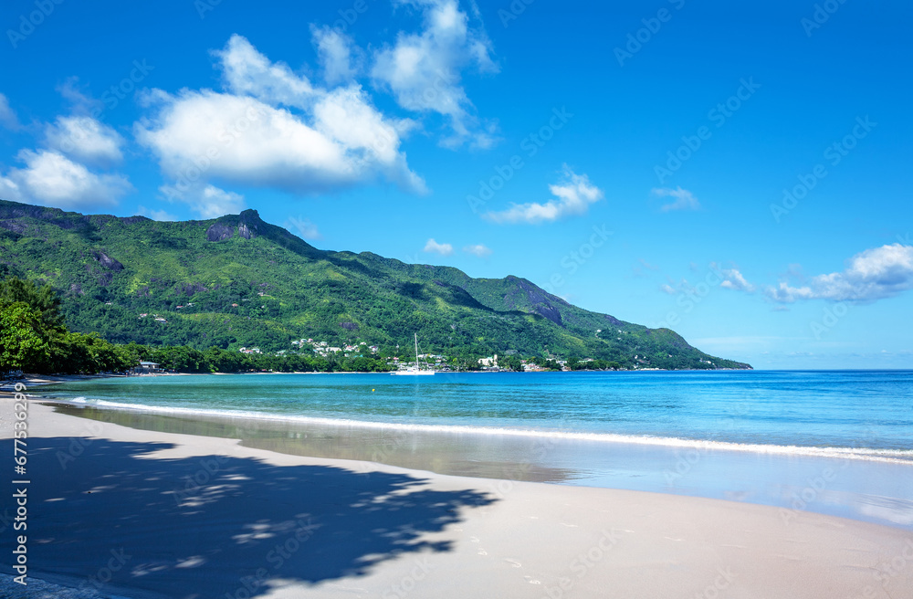 Beau Vallon Beach, Island Mahé, Republic of Seychelles, Africa. Beau Vallon Beach, Island Mahé, Republic of Seychelles, Africa.