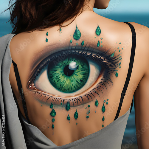The green eye