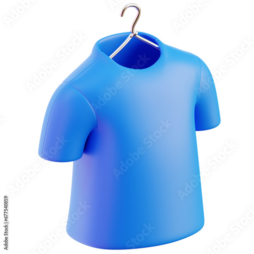 Tshirt for Sale 3D Illustration