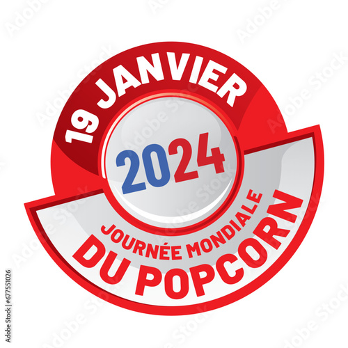 journée mondiale du popcorn / pop-corn le 19 janvier 2024