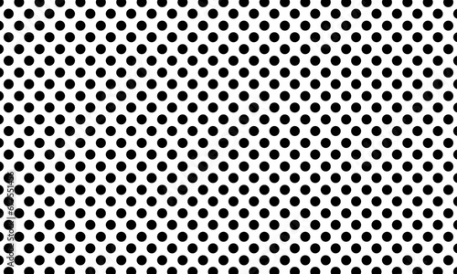 Vector Halftone Polka Dot Overlay with Transparent Background