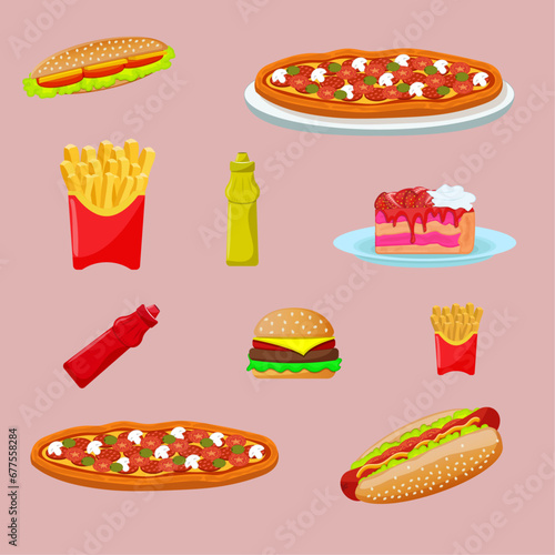 Fast food, еда на вынос