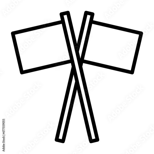  Banners, ensigns, pennants, standards, flags icon and easy to edit.