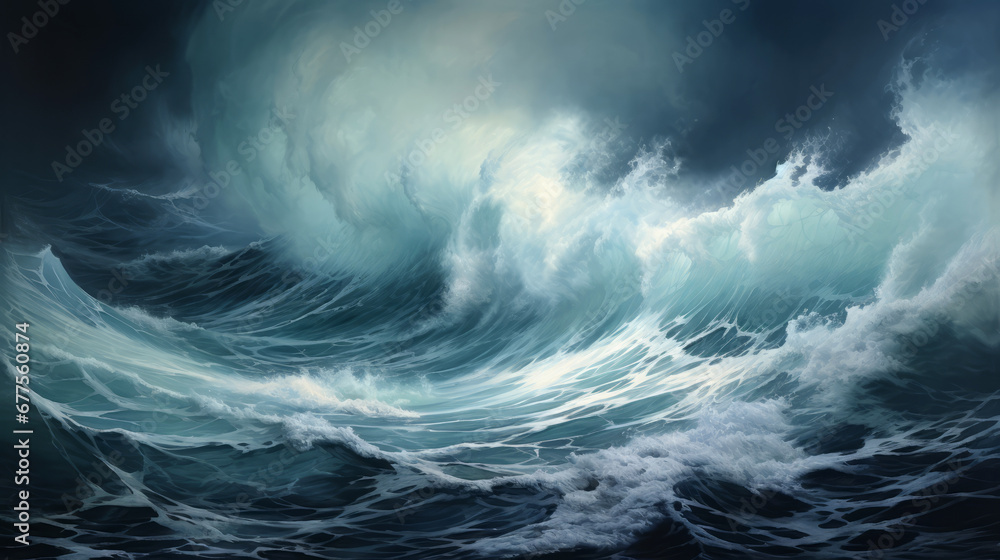 rough stormy waves at sea rough stormy waves at sea