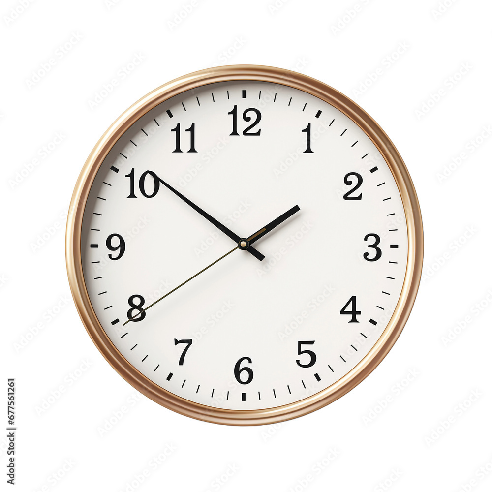Clock isolated on transparent background Clock isolated on transparent background