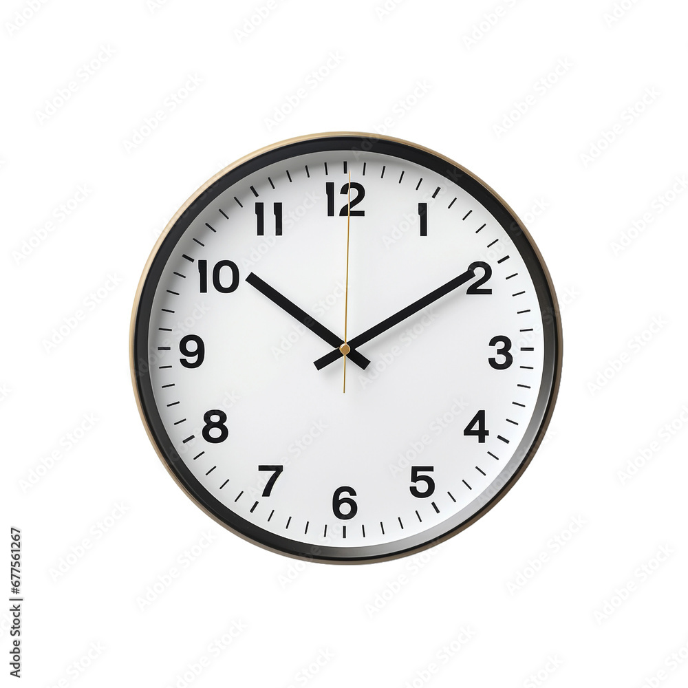 Clock isolated on transparent background Clock isolated on transparent background