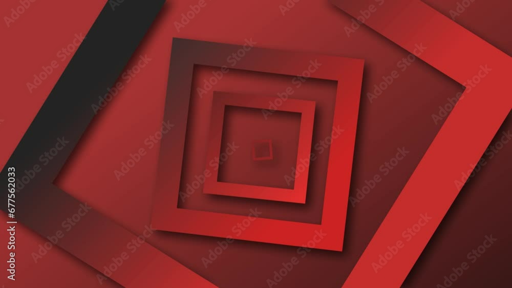 Geometric square motion animation Geometric square motion animation