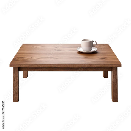 Coffee Table isolated on transparent background