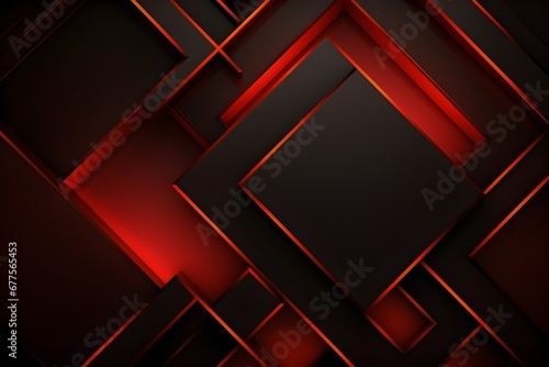 Premium dark abstract background with lines and geometric shapes. Modern background for poster, banner, wallpaper design concepts