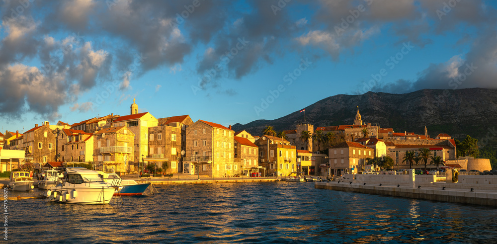 Korčula - atmospheric town where Marco Polo was born