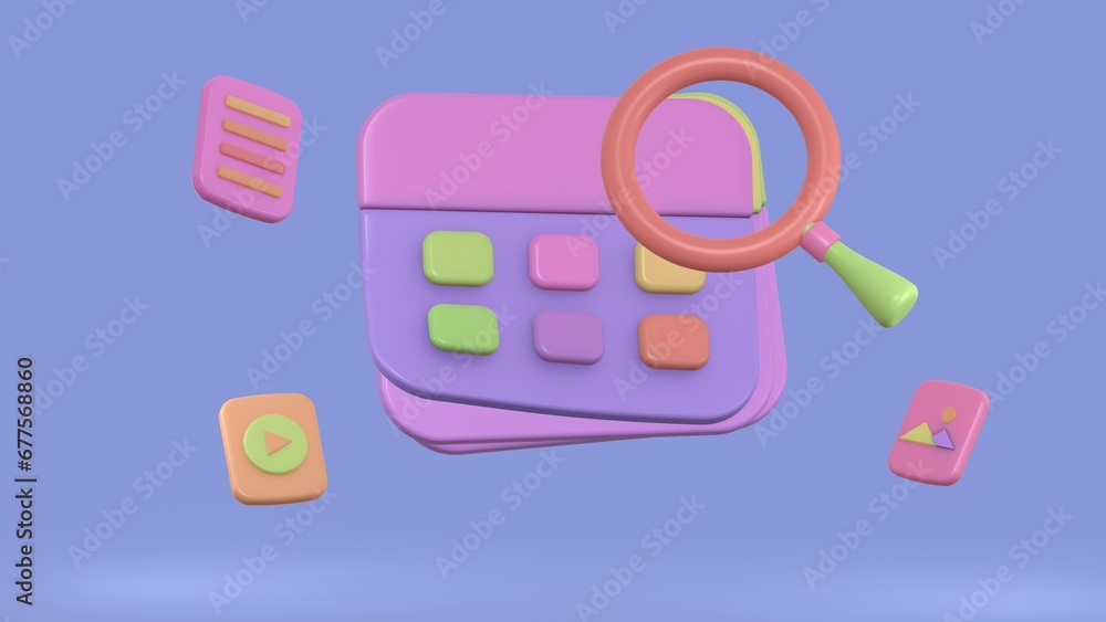 3d Render Calendar Marked Date And Time For Reminder Day Calendar With 3d-render-calendar-marked-date-and-time-for-reminder-day-calendar-with