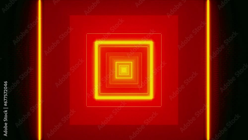 Neon tunnel VJ loop video animation. Neon tunnel VJ loop video animation.