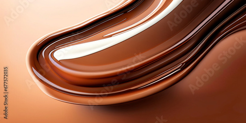 close up liquid foundation texture
