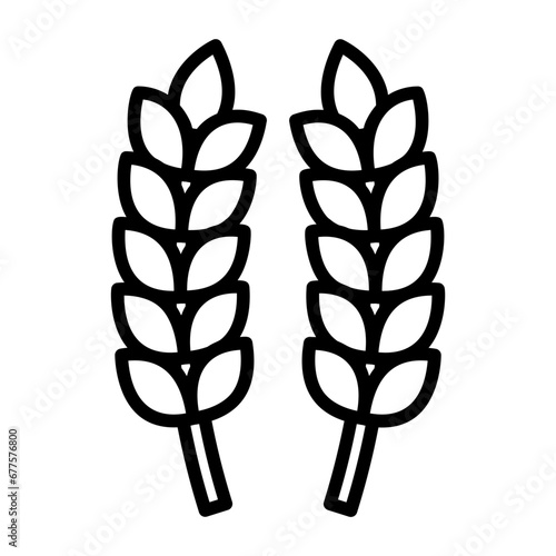 Cereal, cereal grain, small seed, cereal crop, granule icon and easy to edit.