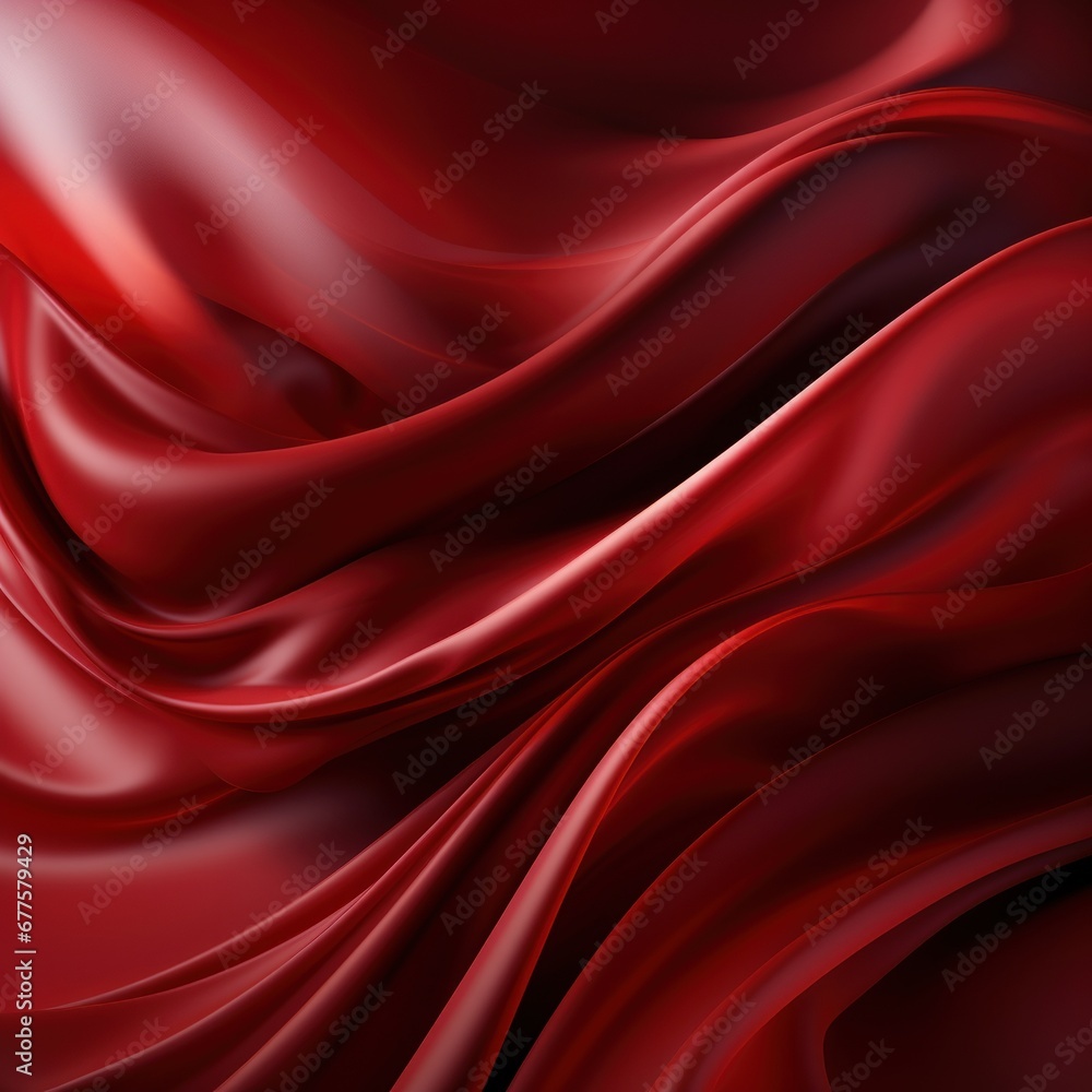 Abstract 3D Background with monochrome wavy flowing liquid paint Abstract 3D Background with monochrome wavy flowing liquid paint