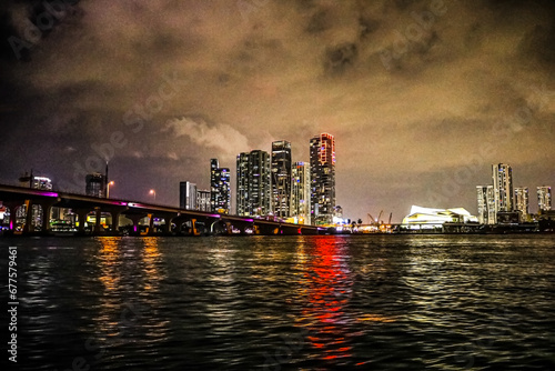 View of the Miami Skyline 