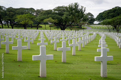 The Manila American Cemetery and Memorial in Manila, Philippines photo